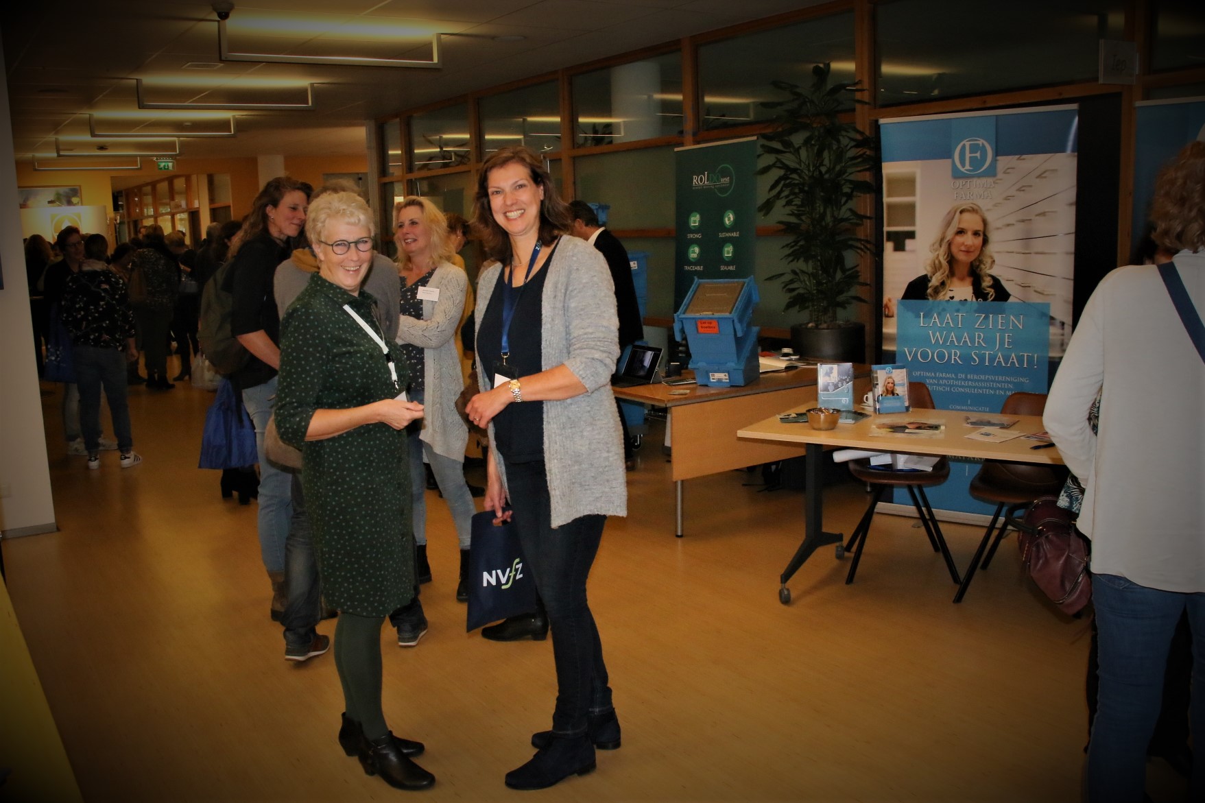 Sfeer impressie informatie stands
