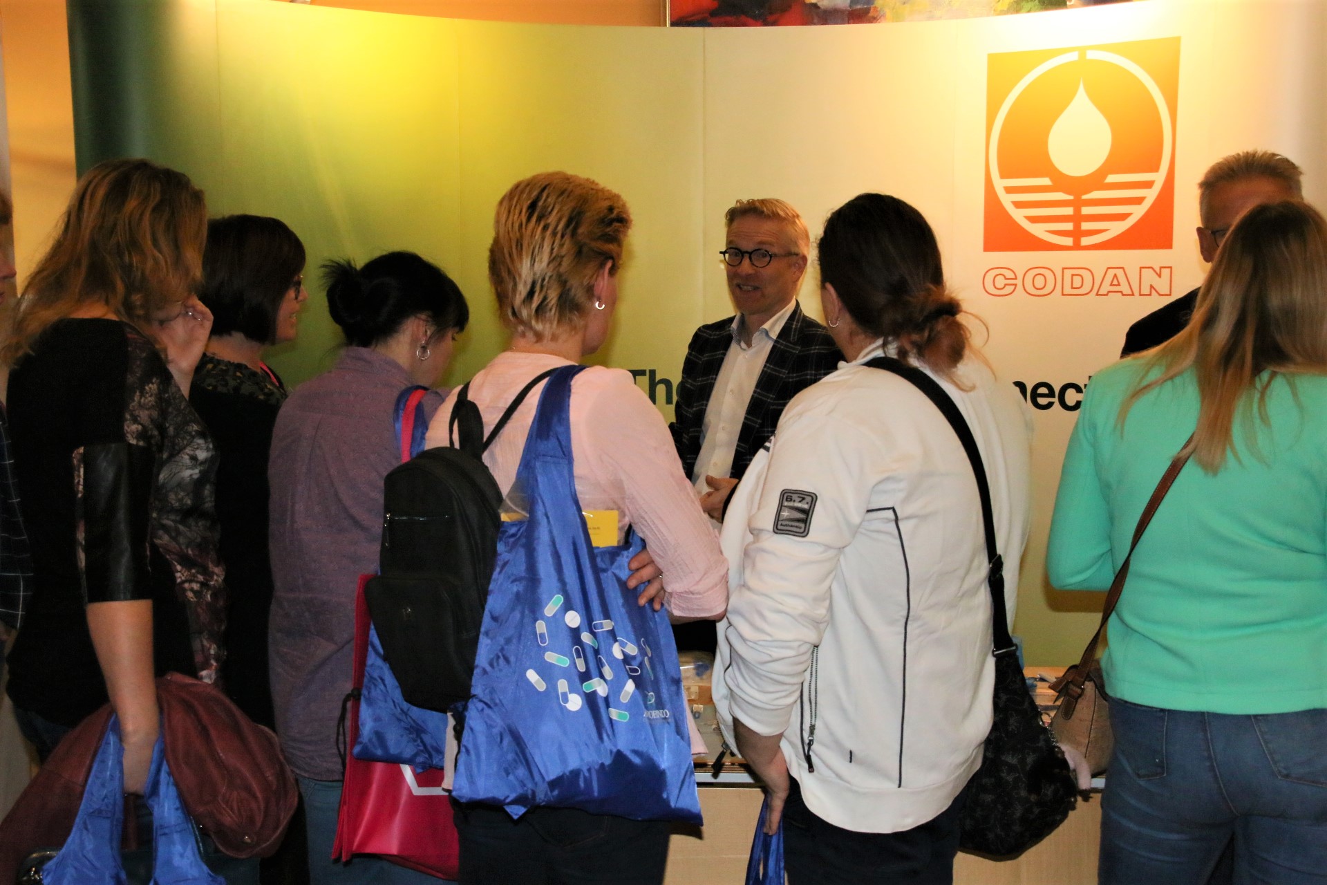 Sfeer impressie informatie stands